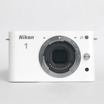 Nikon 1 J1 10.1MP Mirrorless Digital Camera - White (body only) - Image 1 of 4