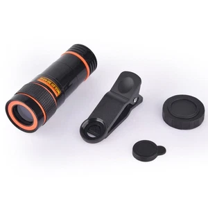 12 X Téléobjectif Téléphone Portable Objectif Microscope Cellulaire Externe avec Trépied - Photo 1 sur 11
