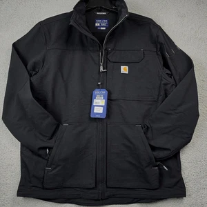 Carhartt Super Dux Jacket MENS XL TALL BLACK Relaxed Fit Rain Defender FLEX NWT - Picture 1 of 20