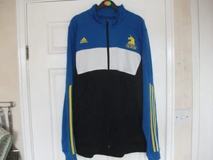 RARE ADIDAS BOSTON MARATHON 10 QUALIF1ER CIMALITE JACKET LARGE G+VG BELIEVED OLD - Picture 1 of 11