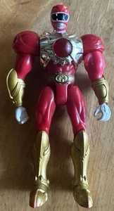 "Figura de acción Bandai Wild Force Deluxe Red Primal Warrior 2001 5,5""" - Imagen 1 de 3
