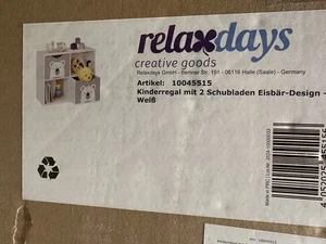  Relexdays Kinderregal Bär Kinderzimmerregal Bücherregal Kinder - Bild 1 von 1