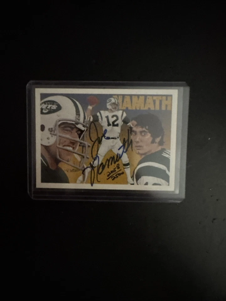 1991 Upper Deck - Football Heroes Joe Namath #18 Joe Namath Autograph /2500 (AU) - Image 1 of 2