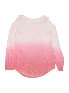 Justice Girls Pink Pullover Sweater 20 - Picture 1 of 2