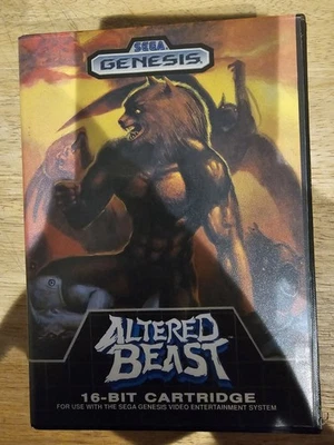 Altered Beast (Sega Genesis, 1989) CIB COMPLETE  - Image 1 of 4