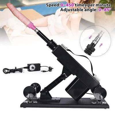 Automatic Sex Machine LOVE Machine Realistic Dildo Masturbation Electric Sex Toy - Image 1 of 4