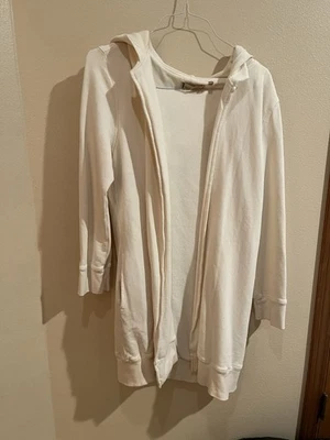 TRUE GRIT DRY GOODS Women’s Medium Draped Open Cardigan Long Sleeve Waffle - Image 1 of 4