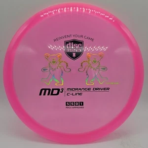 Discmania C-Line MD3 Grateful Dead Pink/Gold Holo 180g - Picture 1 of 3