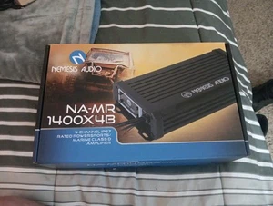 Nemesis Audio NA-MR1400X4B 4-Channel 1400W Max Class-D IP67 Marine Amplifier - Picture 1 of 1