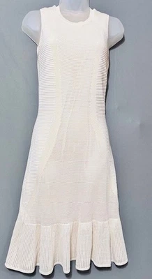 Rachel Roy Beige Sleeveless Knit Dress Size XS - Image 1 of 4