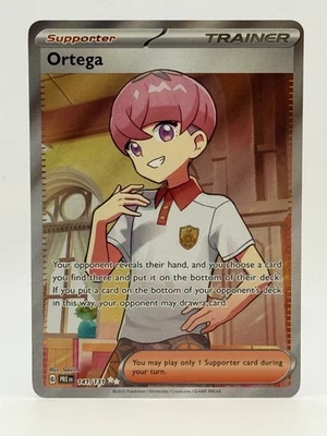 2025 Near Mint Pokemon Ortega 141/131 UR Prismatic Evolutions Ultra Rare NM - Image 1 of 2