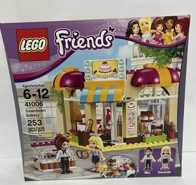 LEGO FRIENDS 41006 Downtown Bakery Mia Danielle Figures New Factory Sealed