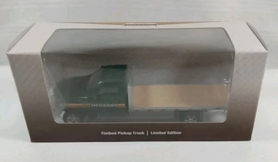 Ford F-350 Menards 1/48 Die Cast Flatbed Truck Menards Gold Line Collection MB - Image 1 of 4