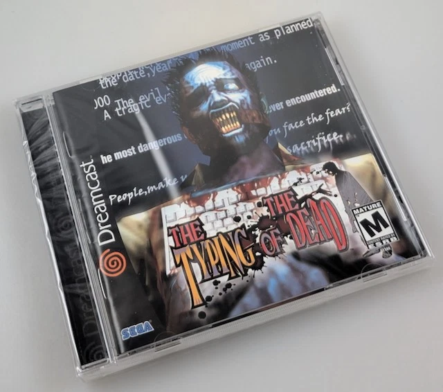 Sega Dreamcast - Typing of the Dead - Brand New Factory Sealed CASE FRESH - Image 1 of 4