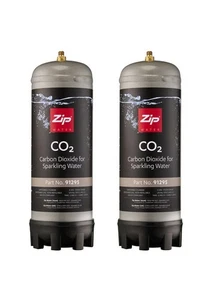 ZIP 91295 x 2 ZT400 Co2 Replacement canisters HYDROTAP TAP REFILL Genuine Part - Picture 1 of 5