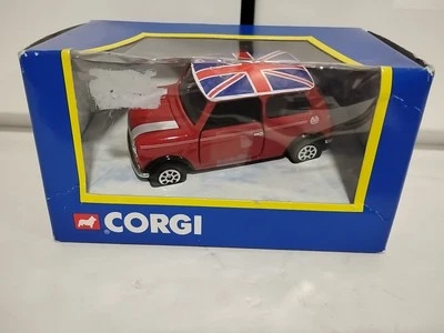 Vtg CORGI 04410 'ROVER/LEYLAND/AUSTIN MINI COOPER, FLAME RED'.  1:36 MIB/BOXED - Image 1 of 4