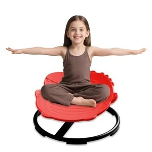 Sensory Spinning Chair for Autistic Kids Sensory Swivel Chair Sit and Spin Red - Picture 1 of 7