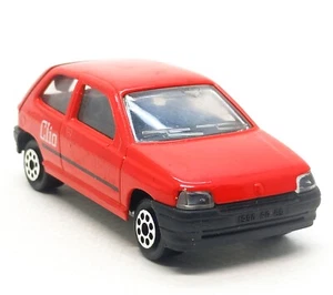 Majorette Renault Clio Red / Black Stripe 1:53 (3") Defected 001 - Picture 1 of 8