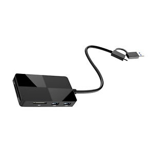Nowy 8 w 1 USB 3.0 Typ-C USB Smart High-Speed Czytnik kart pamięci Adapter