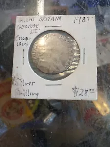 1787 Great Britain Shilling - Picture 1 of 5