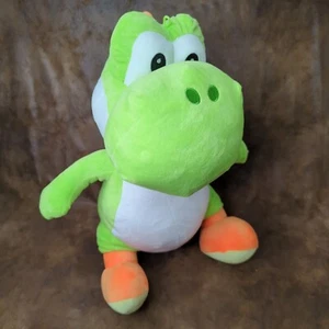 Super Mario Bros Green Yoshi XL Jumbo Large 21 Zoll Plüschtier Kuscheltier Nintendo 2021 - Bild 1 von 8