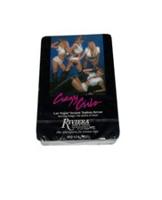 Vtg New Sealed Crazy Girls Riviera Hotel Casino Las Vegas Playing Cards Deck 90s