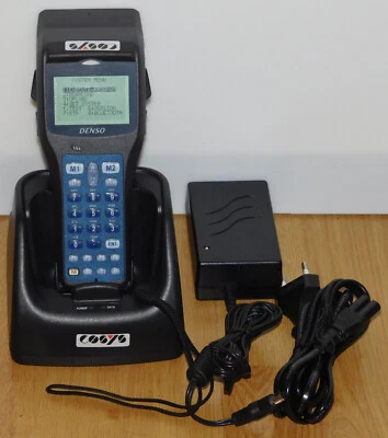 Denso Bluetooth BT Handscanner Barcode Scanner BHT-300B 8MB + CU-320 RS232 USB - Bild 1 von 4