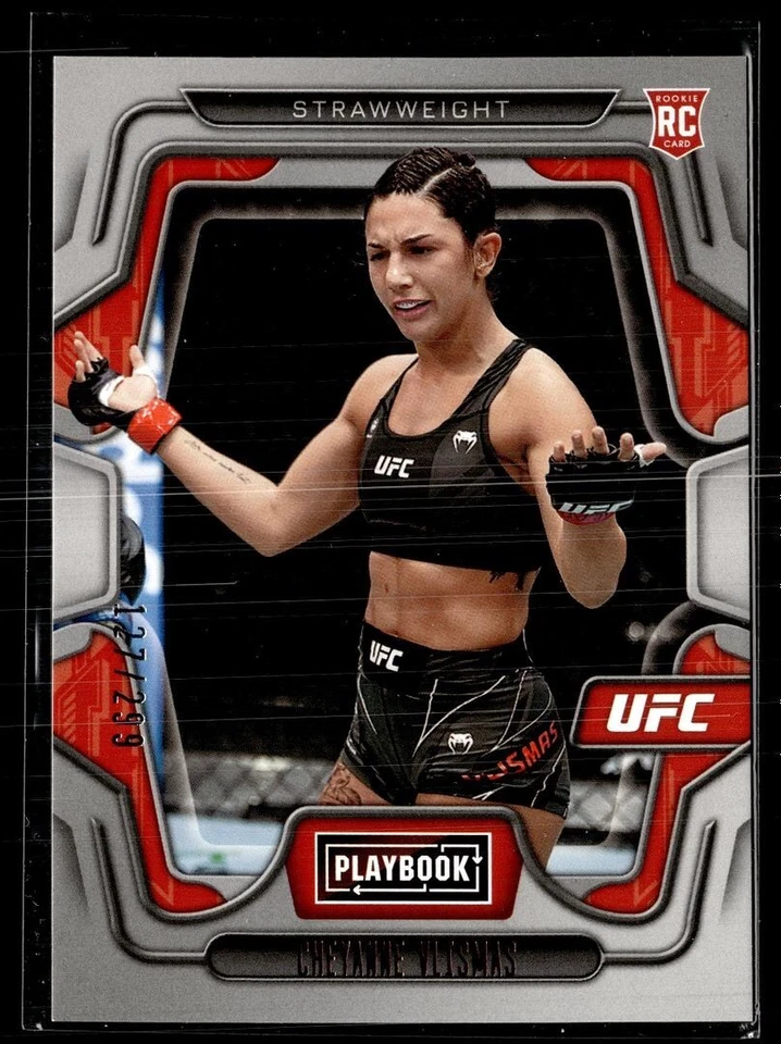 2023 CHRONICLES UFC BRONZE PLAYBOOK ROOKIE /299 CHEYANNE VLISMAS - Image 1 of 1