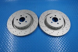 Mercedes S63 S65 Cl63 Cl65 Amg rear brake disc rotors TopEuro #12253 - Picture 1 of 10