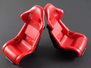 Asiento Pocher 1:8 2 x Ferrari F40 K55 K56 K57 K58 ensamblaje K3 K4 nuevo i9 - Imagen 1 de 2