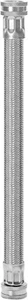 Stainless Steel 12” Corrugated Single Braided Hose 3/4” Male Ends - Picture 1 of 8