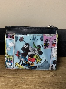 Vintage Mickey & Minnie Mouse Comic Strip Wallet Disney - Picture 1 of 10