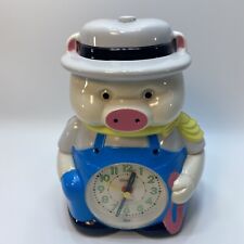 Anime Super Pig Alarm Clock Vintage Collectible from Sabina Quartz 90s