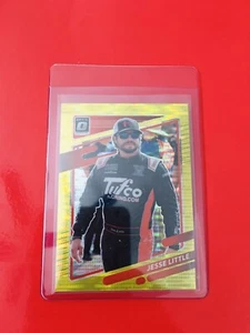 2022 DONRUSS NASCAR RACING OPTIC Yellow Gold PULSAR PRIZM #35 Jesse Little - Picture 1 of 1