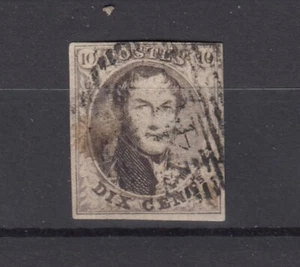 Bélgica 1850 10c Marrón Imperf VFU BP3798 - Imagen 1 de 1