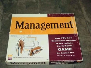AH Avalon Hill 1961 - MANAGEMENT game - Now You are a Corporate President - Picture 1 of 4