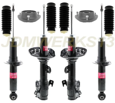 KIT de Suportes e Botas FCS 4 APOIOS DE SUSPENSÃO AMORTECEDORES para TOYOTA ECHO 00 01 02 03 04 05 - Imagem 1 de 3