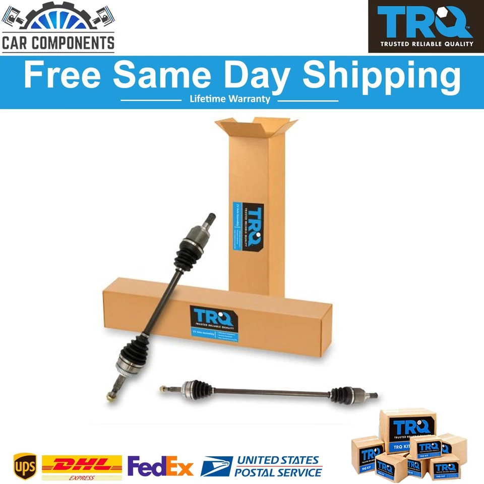 Juego de montaje de eje delantero CV TRQ de 2 piezas para Hyundai Elantra 2011-2018 cupé Foto 1 de 4