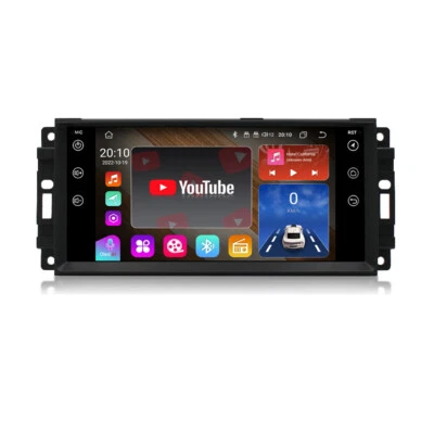Radio de coche 32G Android 12 4G navegación GPS para Dodge Avenger 2011 2012 2013 2014 Foto 1 de 4