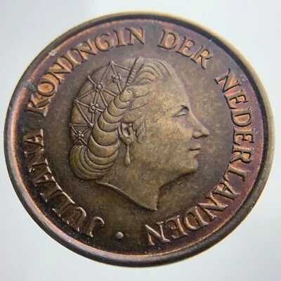 1967 Netherlands 5 Cents KM# 181 Circulated Coin Lustrous AA763 - Image 1 of 4