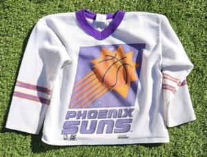 Phoenix Suns Wormser Long Sleeve Thermal Kids Size 6/7 NBA - Picture 1 of 5