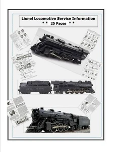 Lionel umfangreiches Service Handbuch Qualität Repro - Bild 1 von 1