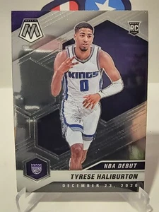 2020-21 Panini Mosaic NBA Debut Tyrese Haliburton #264 Rookie RC Indiana Pacers - Bild 1 von 2