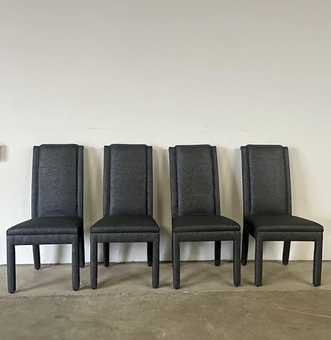 Set of Four Vintage Modern Dining Chairs by Bernhardt Cover