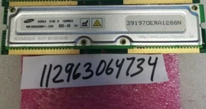 128MB RAMBUS RIMM 800-45 RD LOW DENSITY NON-ECC INTEL PC DESKTOP RAM - Picture 1 of 1
