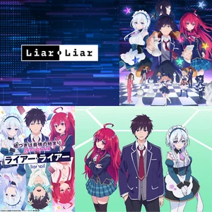 Liar Liar Anime Complete TV Series 1-12 English Dubbed Subtitle All Region DVD - Picture 1 of 8