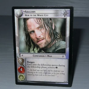 Juego de cartas coleccionables El Señor de los Anillos Raro 3R38 Aragorn Heredero de la Ciudad Blanca - Imagen 1 de 7