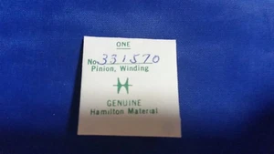 NOS Vintage Hamilton Winding Pinion #331570 - Picture 1 of 4