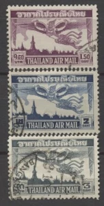 No: 122993 - THAILAND - AIR MAIL - LOT OF 3 OLD STAMPS - USED! - Picture 1 of 1