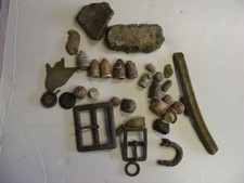 VINTAGE GEORGIA CIVIL WAR RELICS BULLETS LEAD FOUND WITH METAL DETECTOR
